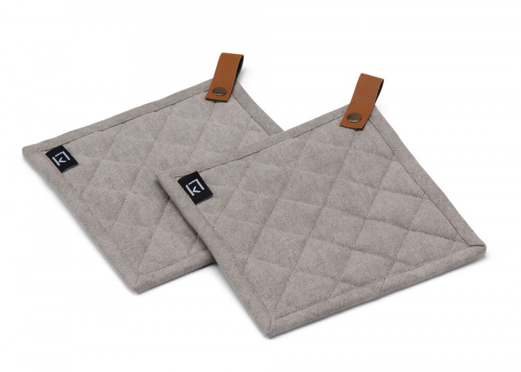 Kosta Linneväfveri Grytekluter 2-pakning, Grå