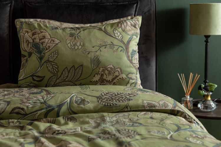 Kosta Linnewäfveri Dalaberg Satin, Grønn