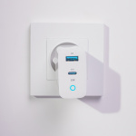Forever TC-06-33AC PD QC vegglader 1x USB-C 1x USB 33W