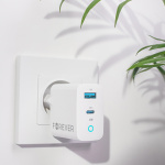 Forever TC-06-33AC PD QC vegglader 1x USB-C 1x USB 33W