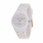 Superdry SDSYG166WRG - 38 mm klokke med 5 bar vanntetthet, Hvit/Gull