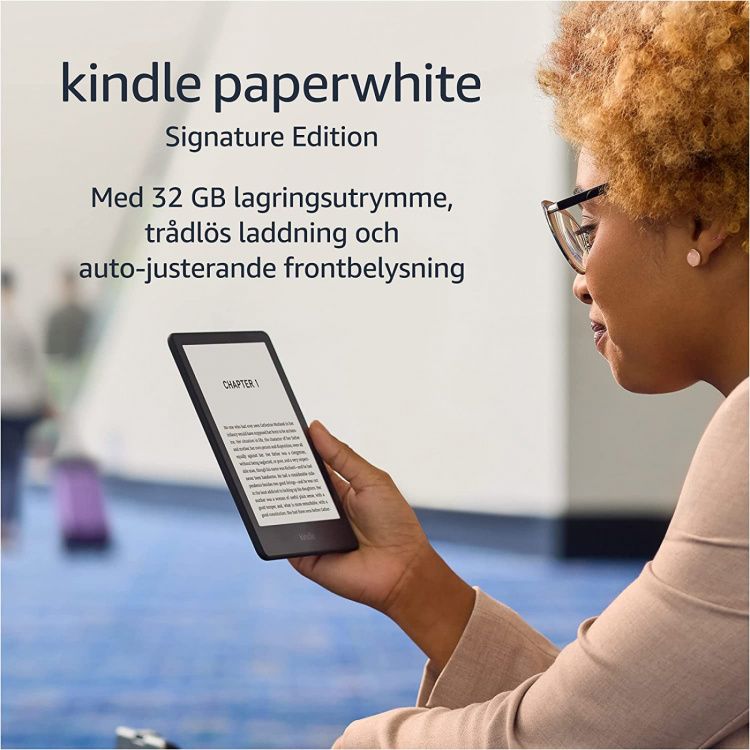 Amazon Kindle Paperwhite Signature Edition 11. generasjon 2021 (32 GB), Svart