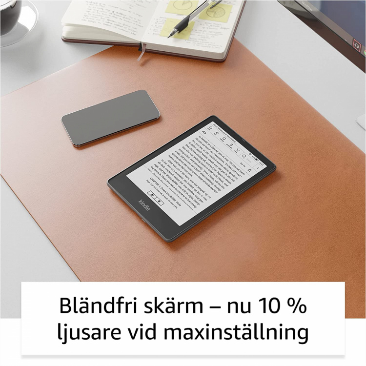 Amazon Kindle Paperwhite Signature Edition 11. generasjon 2021 (32 GB), Svart