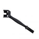 Forever Outdoor Rengjøringsbørste for sykkelkjeder, svart