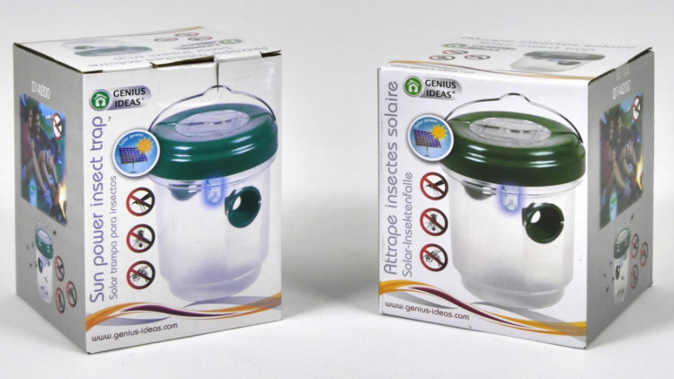 Genius Ideas Solcelledrevet insektfelle