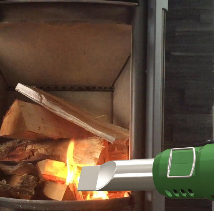 Herzberg HG-6007 Elektrisk ugressbrenner, 2000W