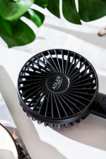 Adler AD 7331 Oppladbar vifte 9 cm, 3 hastigheter, svart