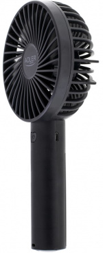 Adler AD 7331 Oppladbar vifte 9 cm, 3 hastigheter, svart