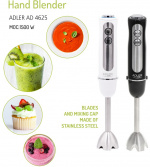Adler AD 4625 Stavmikser 1500W, Hvit
