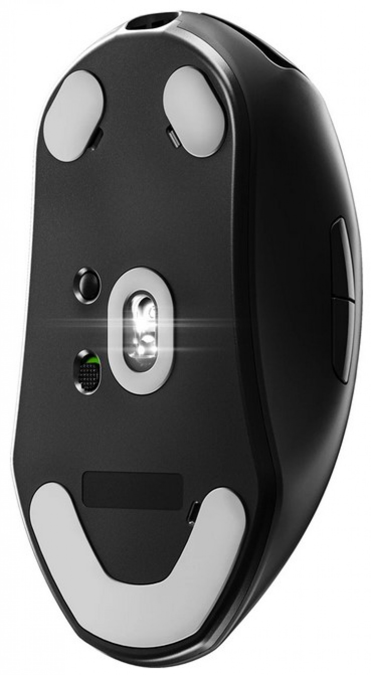 SteelSeries Prime Wireless trådløs spillmus med opptil 100 timers batteritid