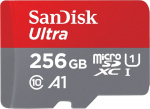 SanDisk Ultra-minnekort microSDXC, 256 GB SanDisk Ultra-minnekort microSDXC, 256 GB