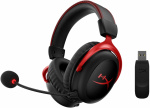 HyperX Cloud II Wireless Svart/Rød
