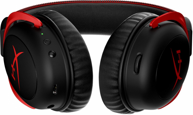 HyperX Cloud II Wireless Svart/Rød