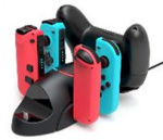 Ladestasjon for Nintendo Switch og JoyCon, 6 i 1 Ladestasjon for Nintendo Switch og JoyCon, 6 i 1
