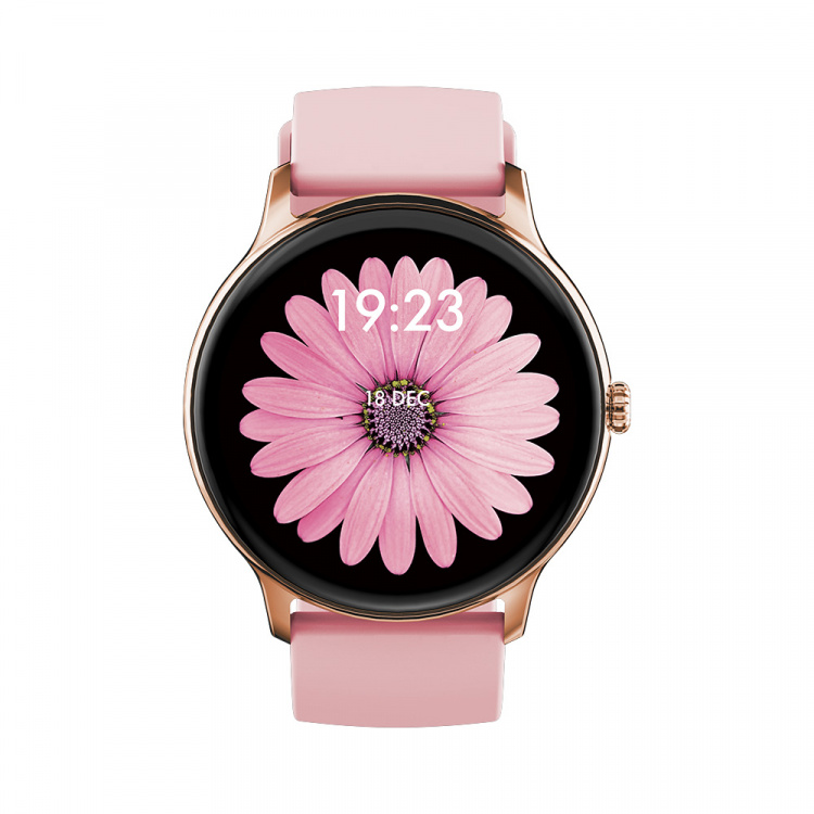 Maxlife smartklokke MXSW-100, rosa gull Maxlife smartklokke MXSW-100, rosa gull