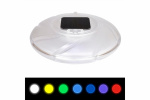 Bestway flytende LED-solcellelampe for svømmebasseng, 7 farger, 18 cm