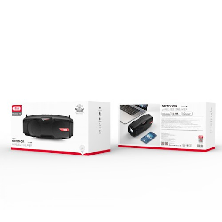 XO F33 Bluetooth-høyttaler med mikrofon, svart XO F33 Bluetooth-høyttaler med mikrofon, svart