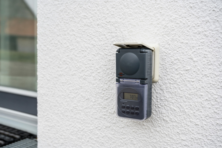 Brennenstuhl Digital timer for utendørs bruk, svart