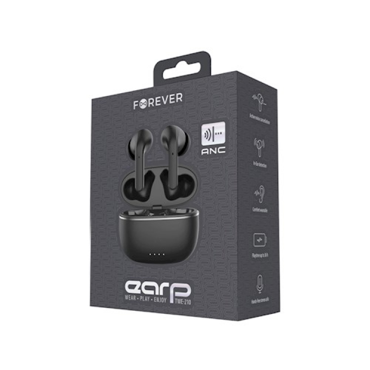 Forever trådløse Bluetooth-hodetelefoner, svart