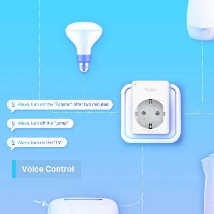 TP-LINK Tapo P100 Smart Plug (2-pakning)