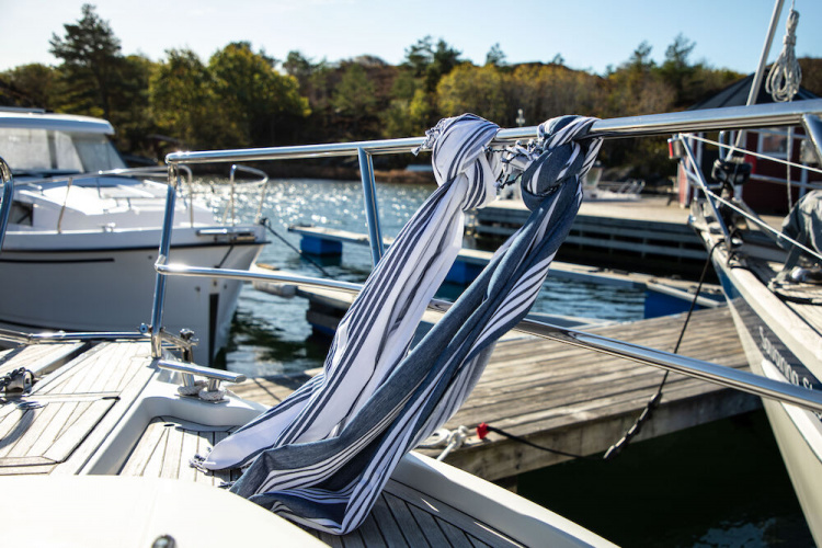 Lord Nelson Victory Torsvik Hamam Badehåndkle, Hvit, 100x180 cm