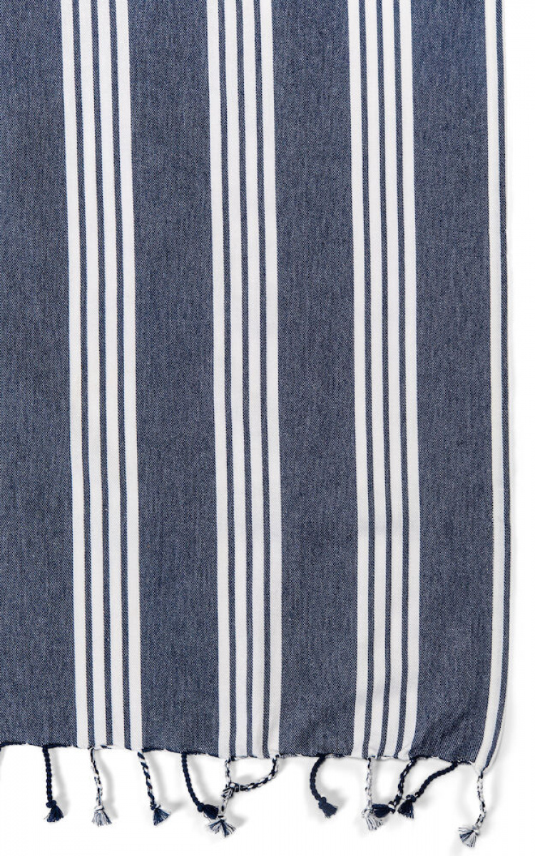 Lord Nelson Victory Torsvik Hamam Badehåndkle, Navy, 100x180 cm