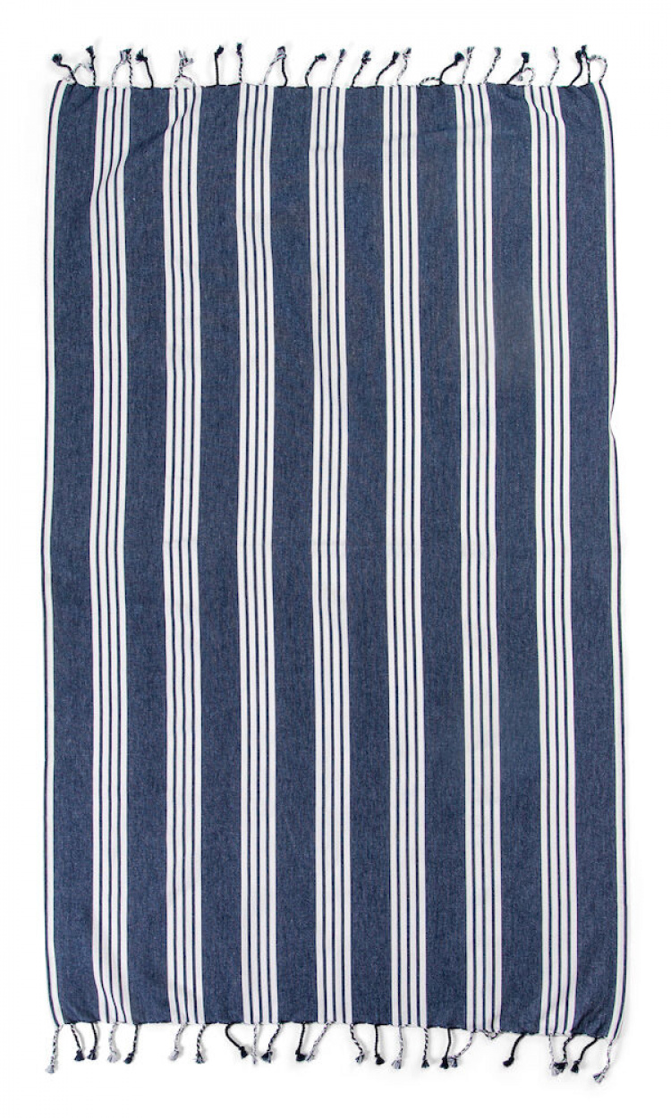 Lord Nelson Victory Torsvik Hamam Badehåndkle, Navy, 100x180 cm