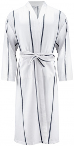 Lord Nelson Victory Hamam badekåpe, Hvit, S/M