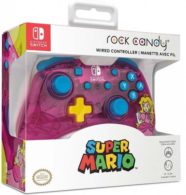 PDP Rock Candy Wired Controller - Fersken (Switch) PDP Rock Candy Wired Controller - Fersken (Switch)