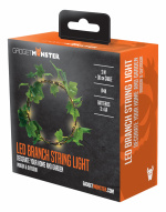 5-pakning GadgetMonster Green Leaf Light String 5-pakning GadgetMonster Green Leaf Light String