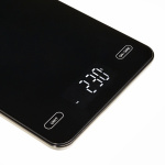 Adler AD 3177b Kjøkkenvekt 10 kg, USB-lading, svart