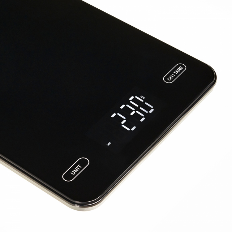 Adler AD 3177b Kjøkkenvekt 10 kg, USB-lading, svart