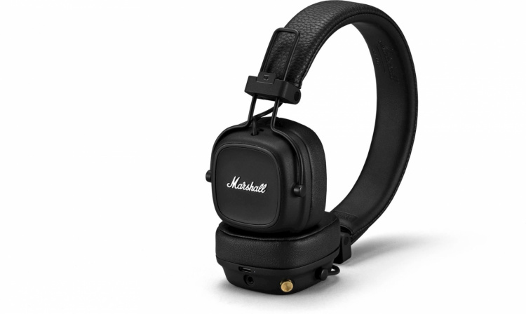 Marshall Major IV trådløse hodetelefoner med ører, svart