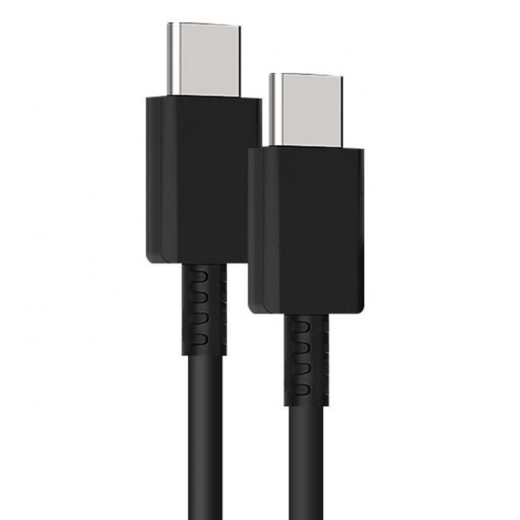Samsung EP-DN980 Data- og ladekabel USB-C til USB-C, 1 m, svart, i løsvekt Samsung EP-DN980 Data- og ladekabel USB-C til USB-C, 1 m, svart, i løsvekt