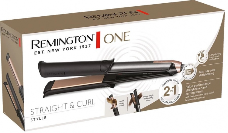 Remington ONE Straight Curl Styler S6077 Remington ONE Straight Curl Styler S6077