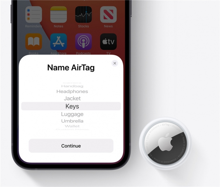Apple AirTag 4-pakning (A2187) Apple AirTag 4-pakning (A2187)