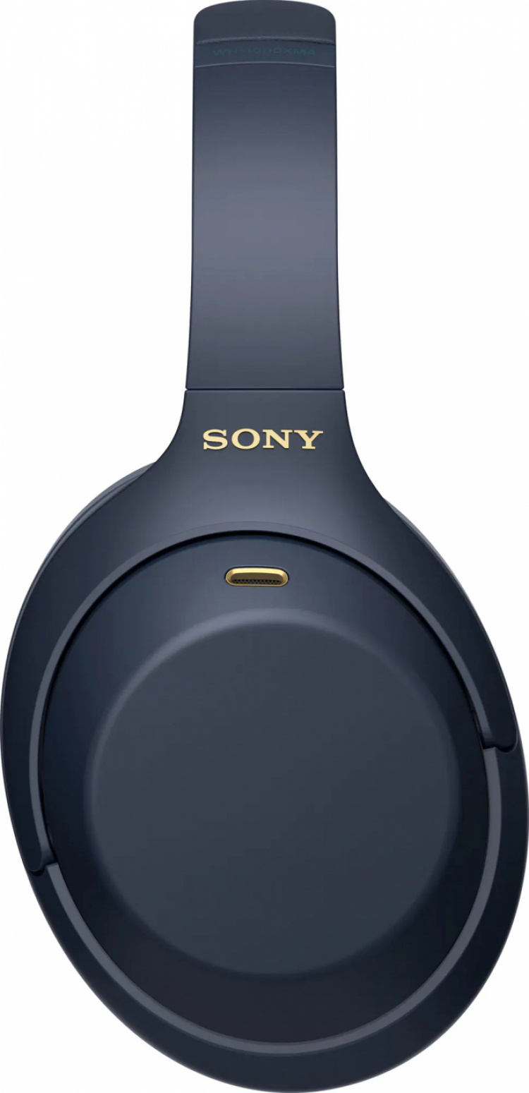 Sony trådløse around-ear-hodetelefoner WH-1000XM4, Blå