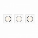 Philips Shellbark MyLiving Spotlights, 3-pakning