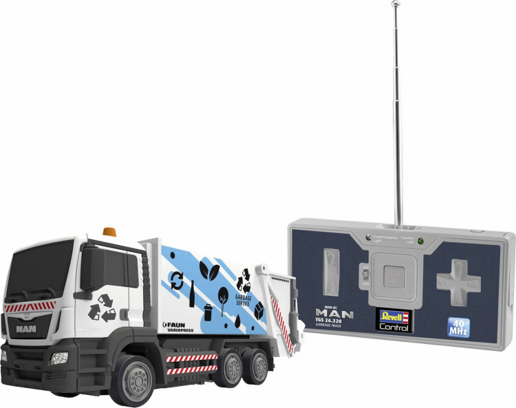 REVELL Mini RC elektrisk feiemaskin  REVELL Mini RC elektrisk feiemaskin