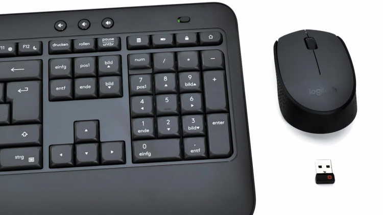 Logitech MK540 Tastatur og mus, trådløs  Logitech MK540 Tastatur og mus, trådløs