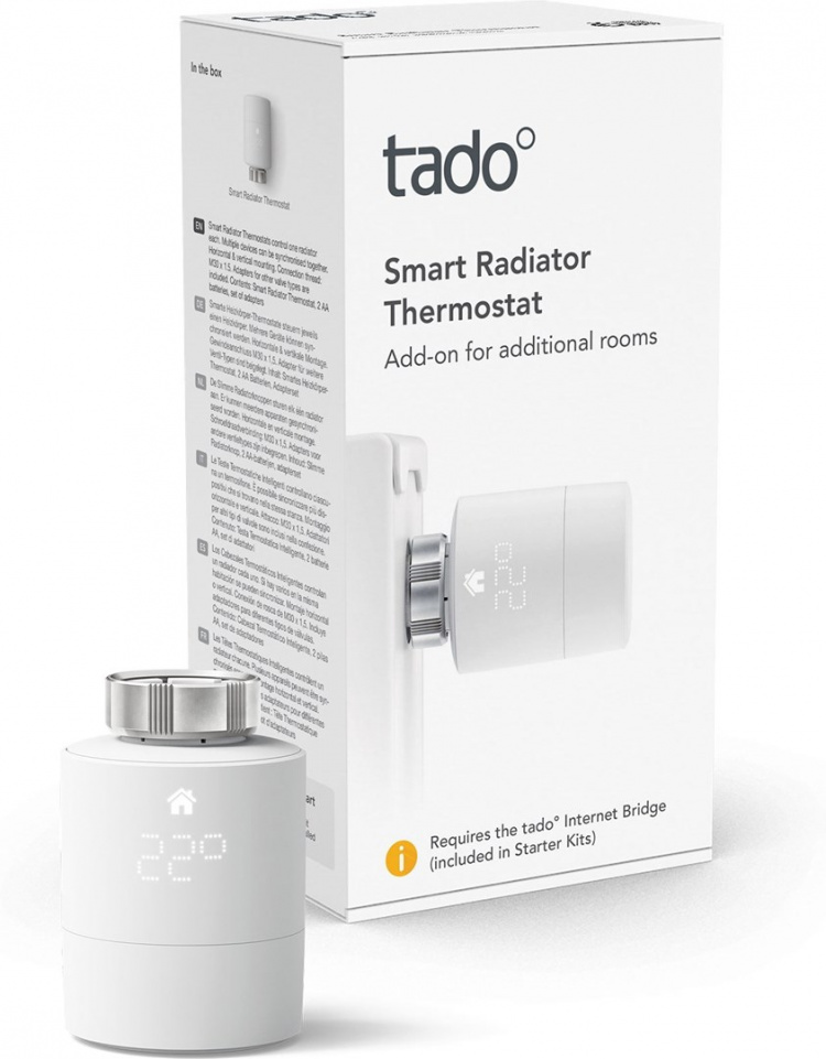 Tado Smart radiatortermostat, 1-pk