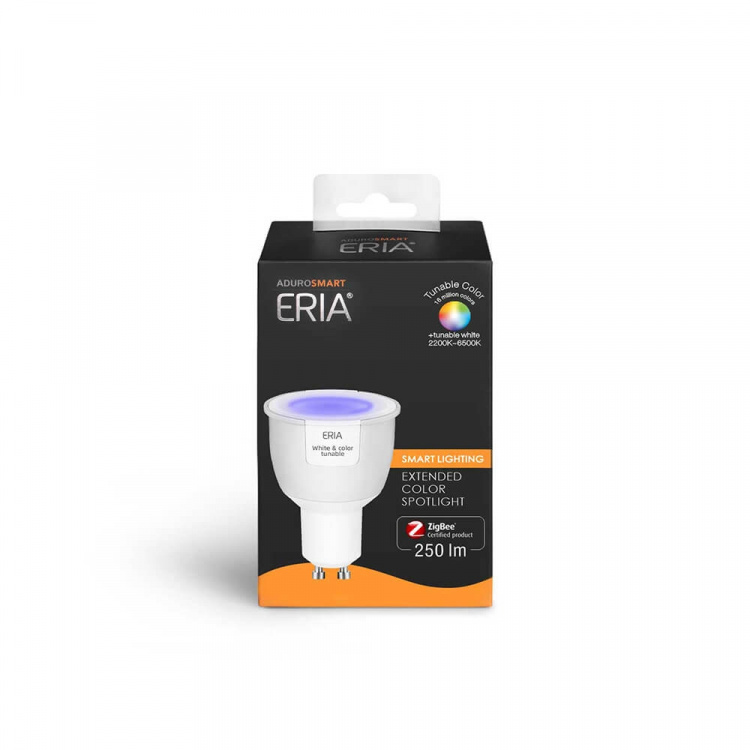 Adurosmart ZigBee GU10 RGB Spot 16mill. farger 2200-6500k