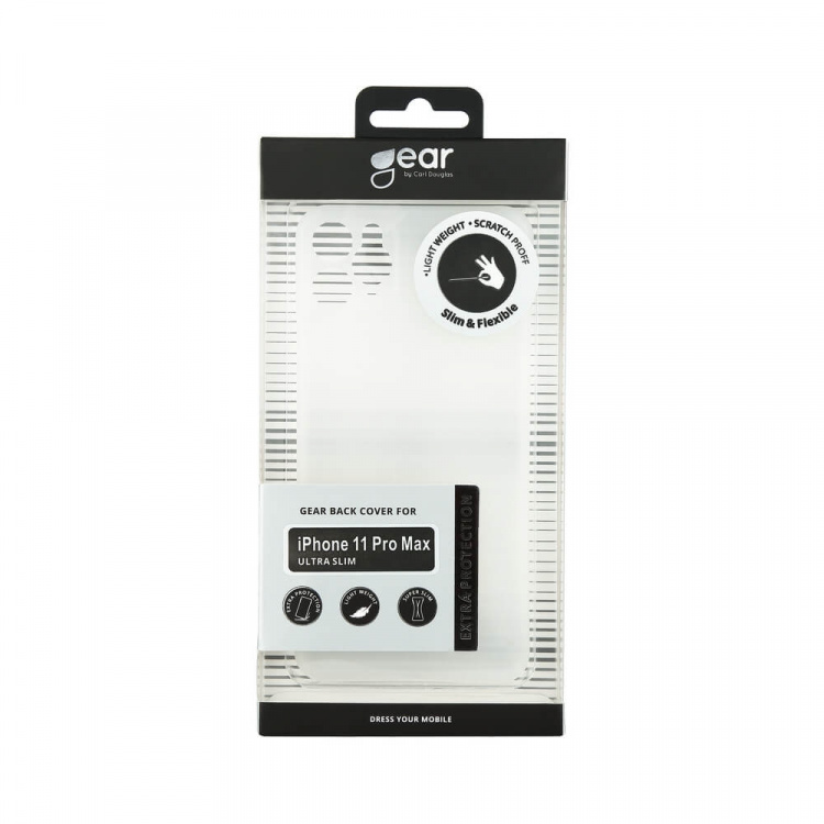 Gear Mobildeksel Ultraslim Hvit - iPhone 11 Pro Max