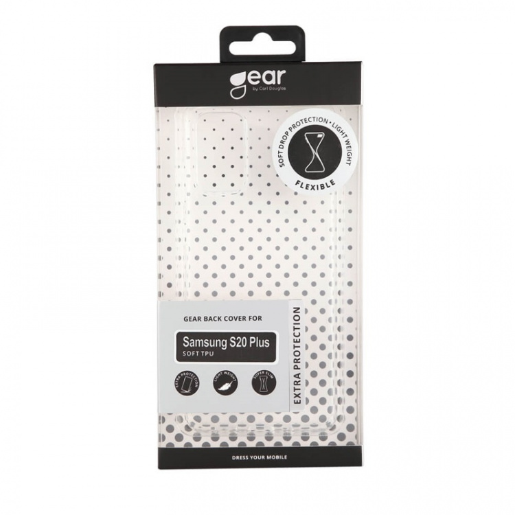 Gear Mobildeksel TPU Transparent - Samsung S20 Plus