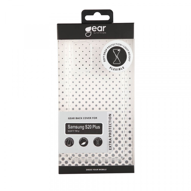 Gear Mobildeksel TPU Transparent - Samsung S20 Plus