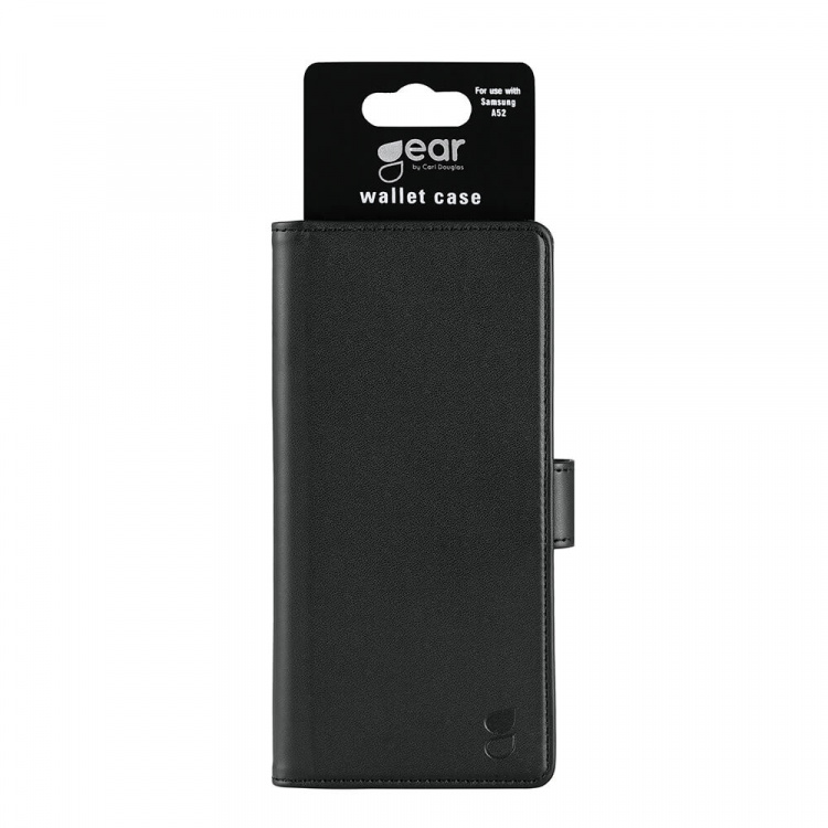 Gear Lommebokdeksel Svart - Samsung A52 4G/5G