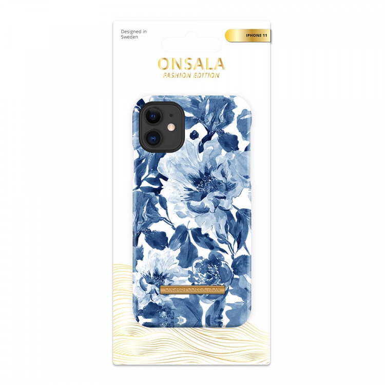 Onsala COLLECTION Mobildeksel Soft Indigo Peony iPhone 11 Onsala COLLECTION Mobildeksel Soft Indigo Peony iPhone 11