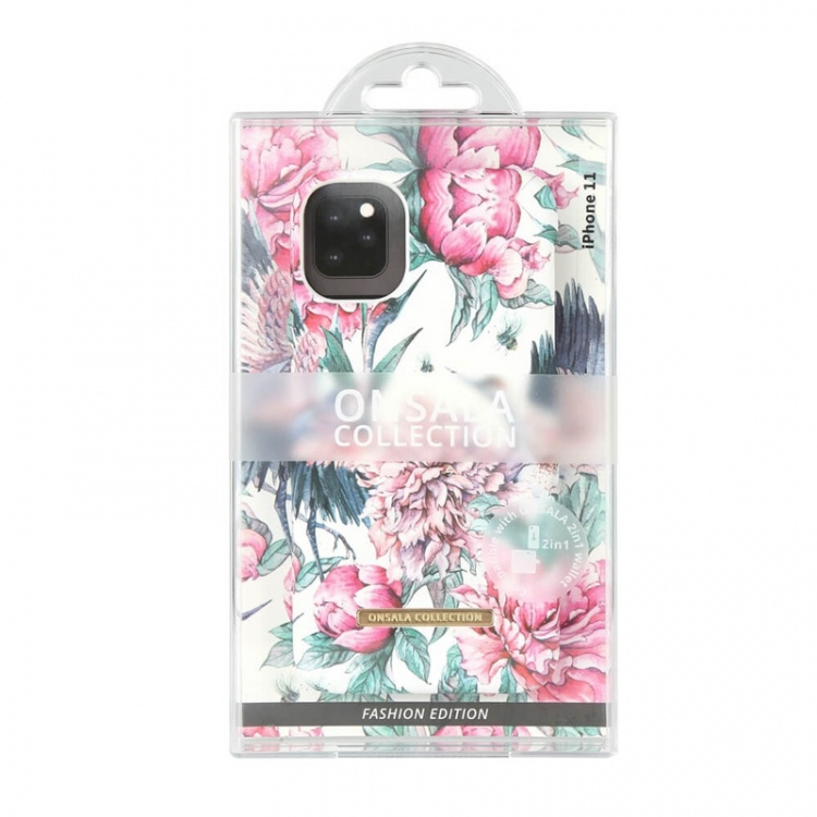 Onsala COLLECTION Mobildeksel Soft Pink Crane iPhone 11 Onsala COLLECTION Mobildeksel Soft Pink Crane iPhone 11