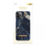 Onsala COLLECTION Mobildeksel Soft Black Galaxy Marble iPhone 11 Pro Max