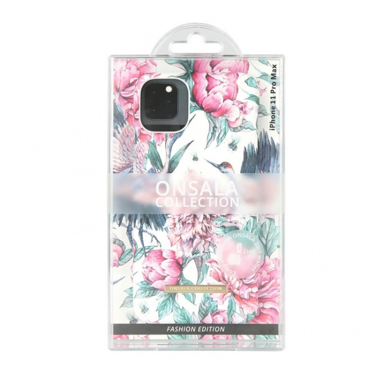 Onsala COLLECTION Mobildeksel Soft Pink Crane iPhone 11 Pro Max Onsala COLLECTION Mobildeksel Soft Pink Crane iPhone 11 Pro Max